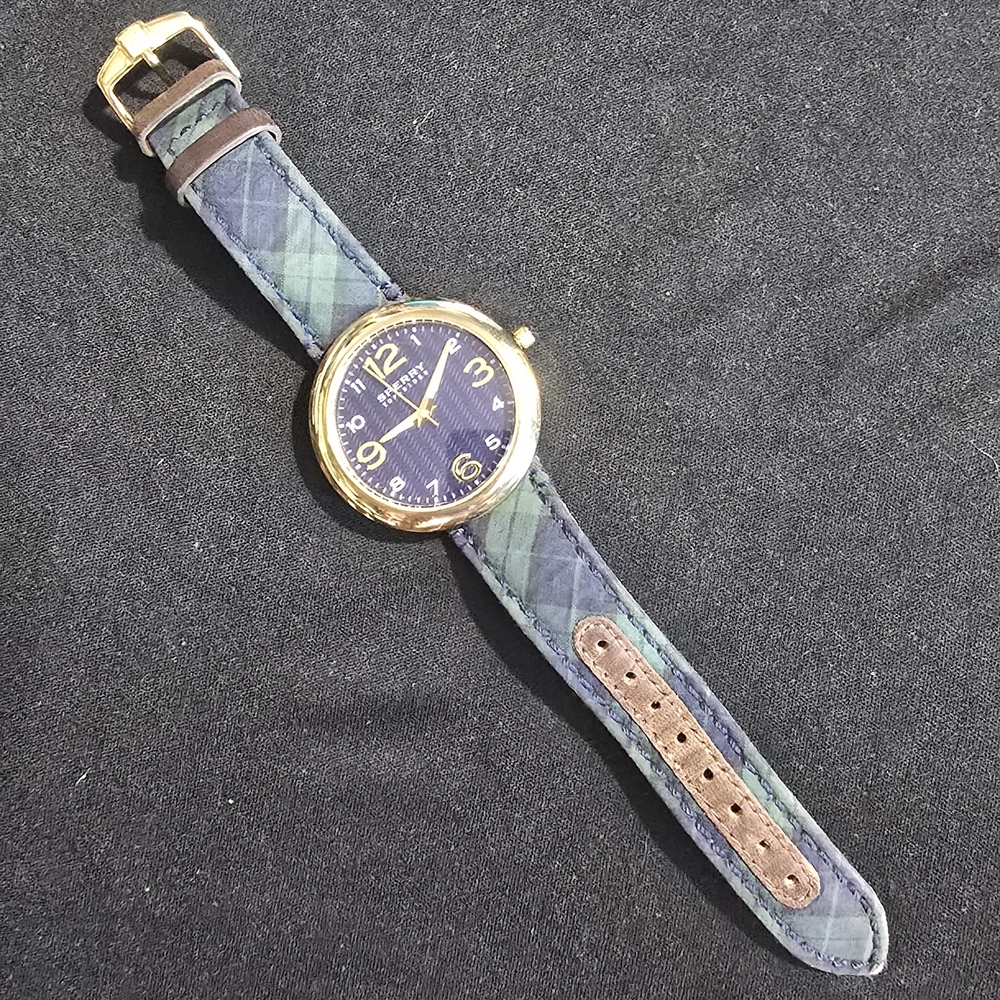 Sperry Gold and Plaid Women's Watch